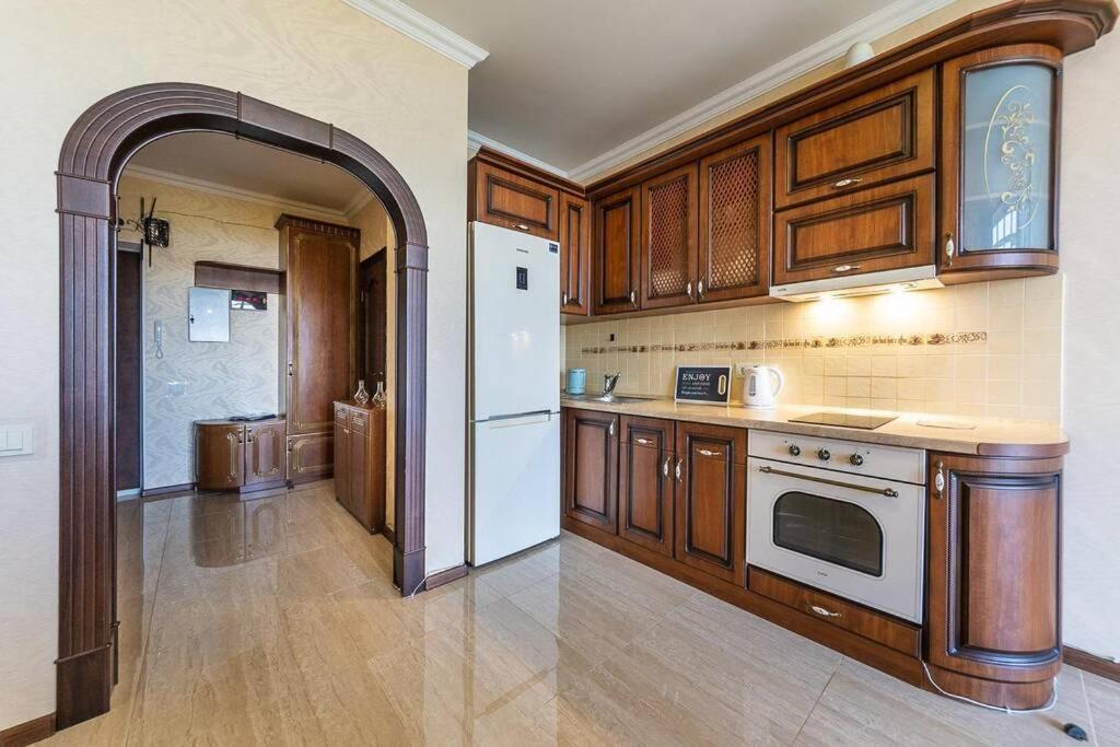 Апартаменты With Crazy Panoramic View Of The Dniepr